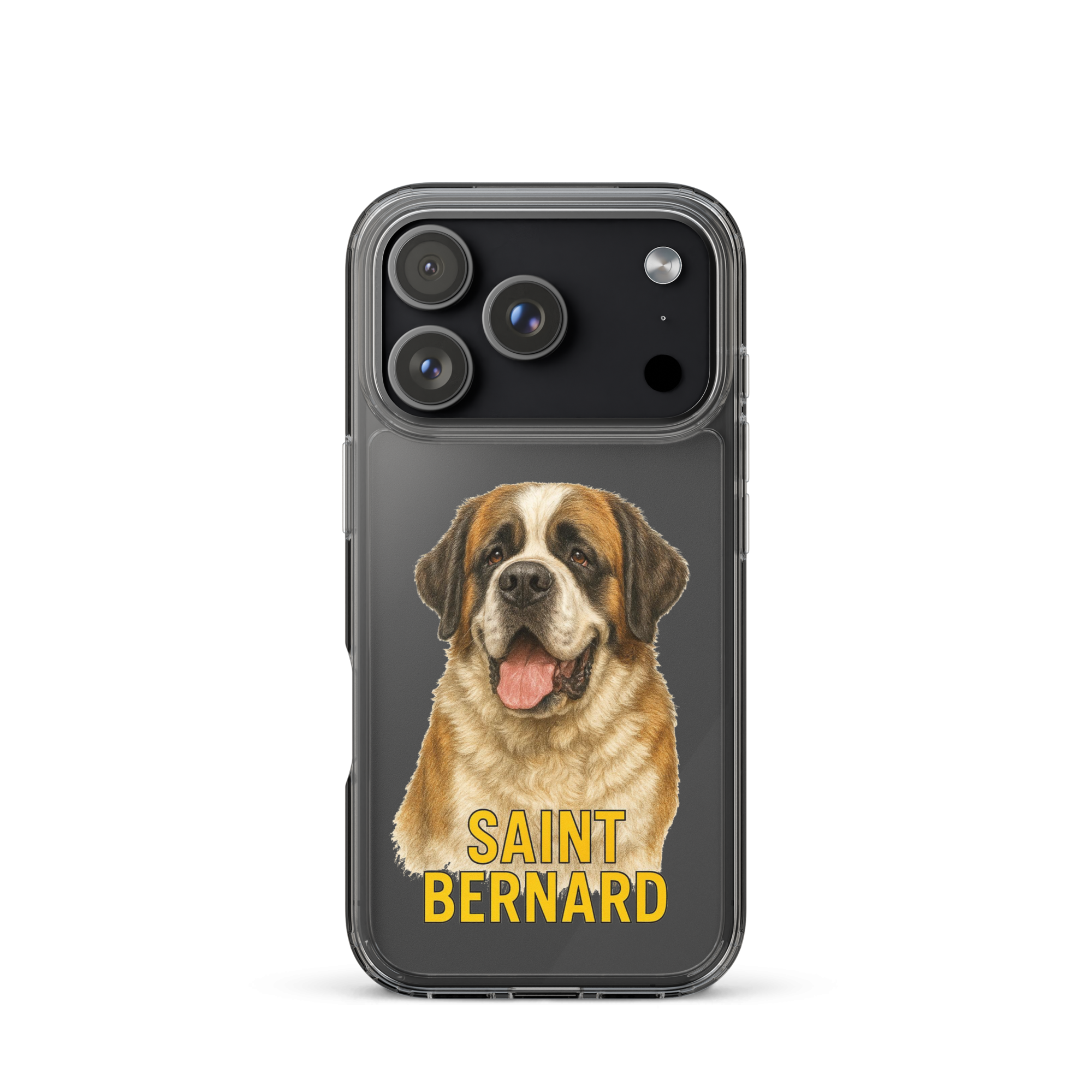 Saint Bernard Clear Case for iPhone