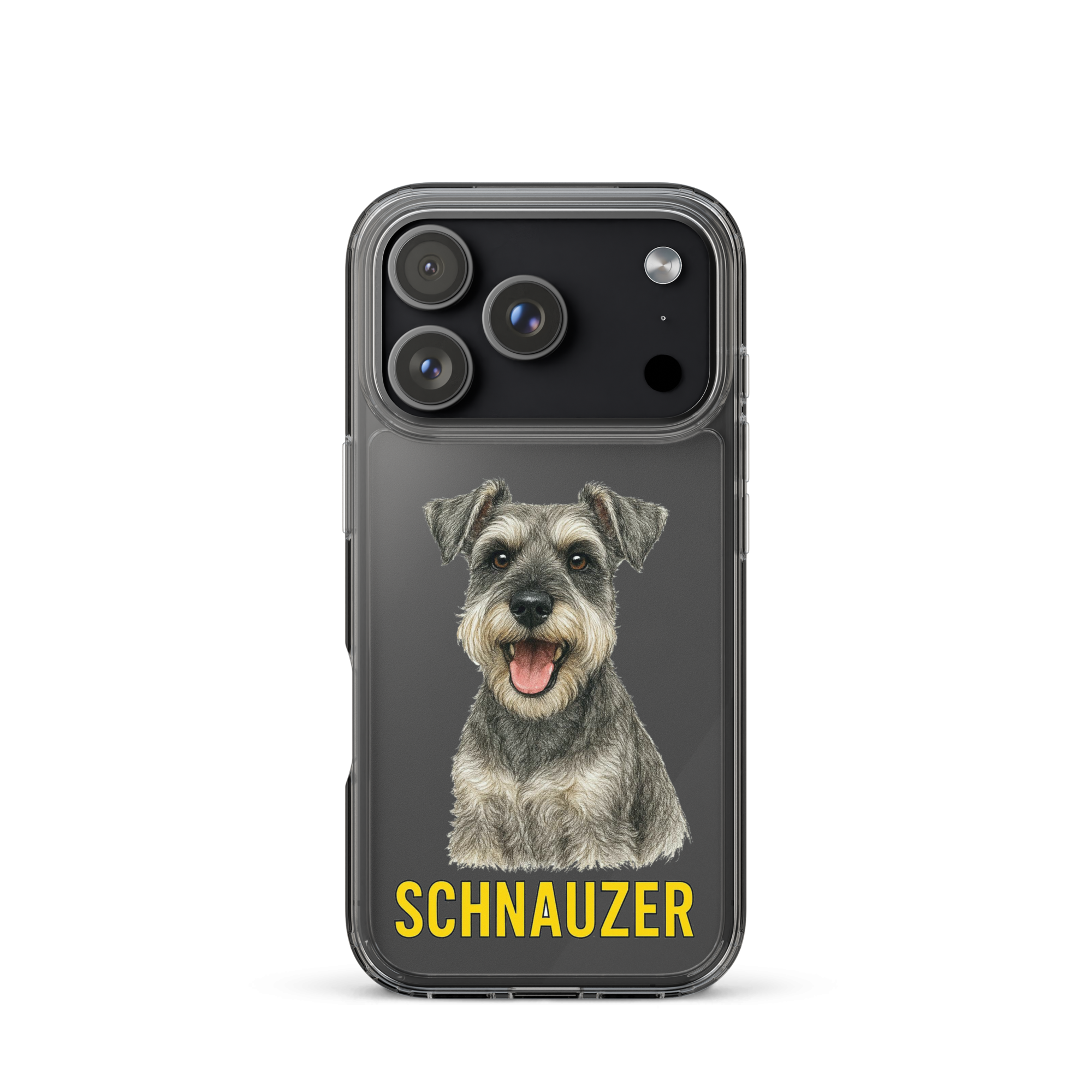 Schnauzer Clear Case for iPhone