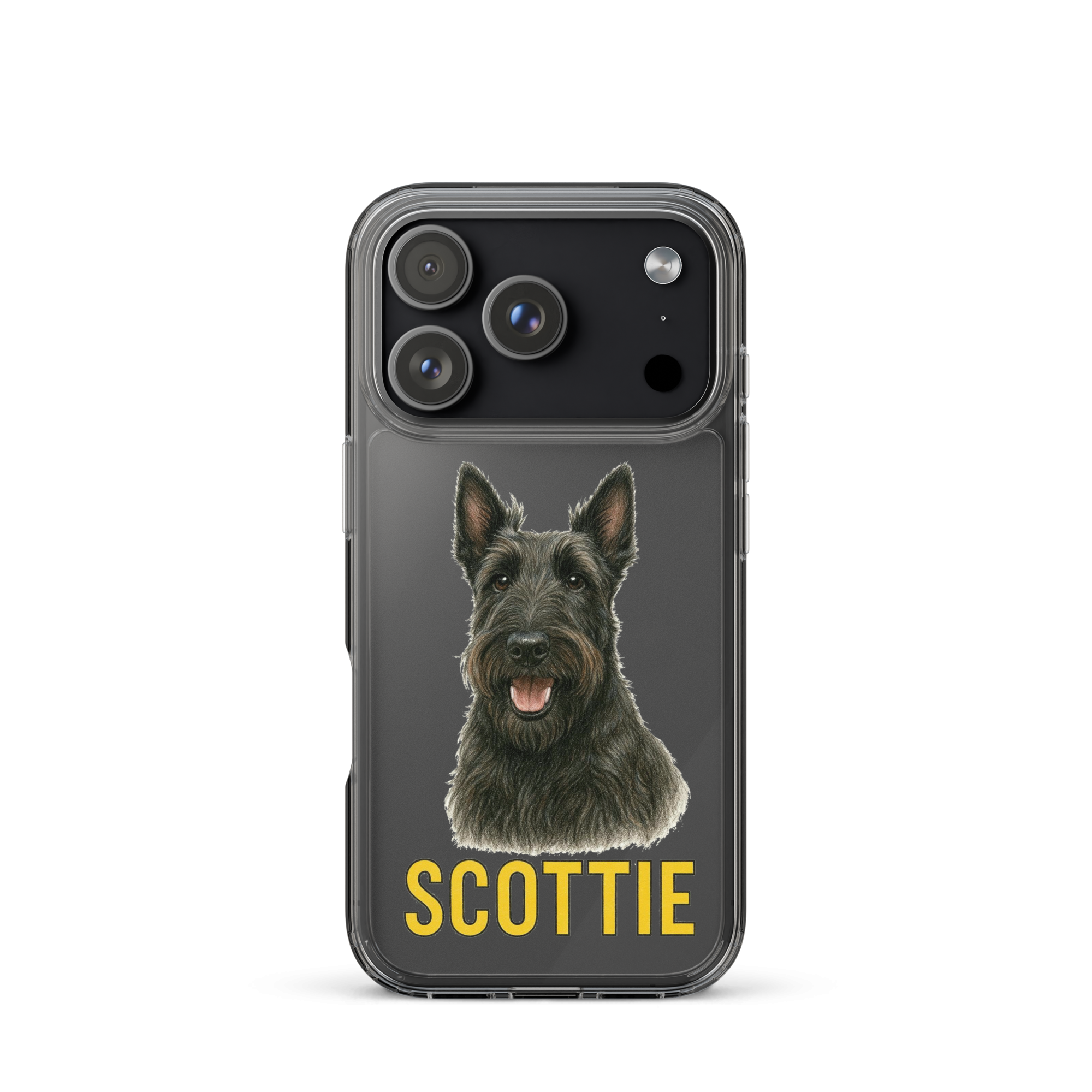 Scottie Clear Case for iPhone