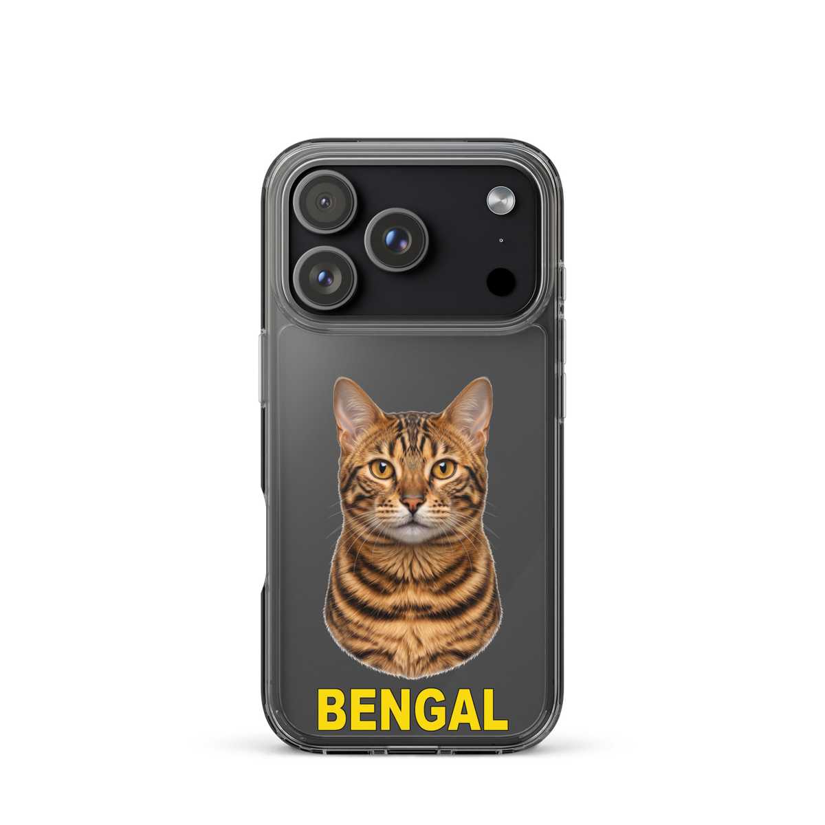 Bengal Cat Clear Case for iPhone®
