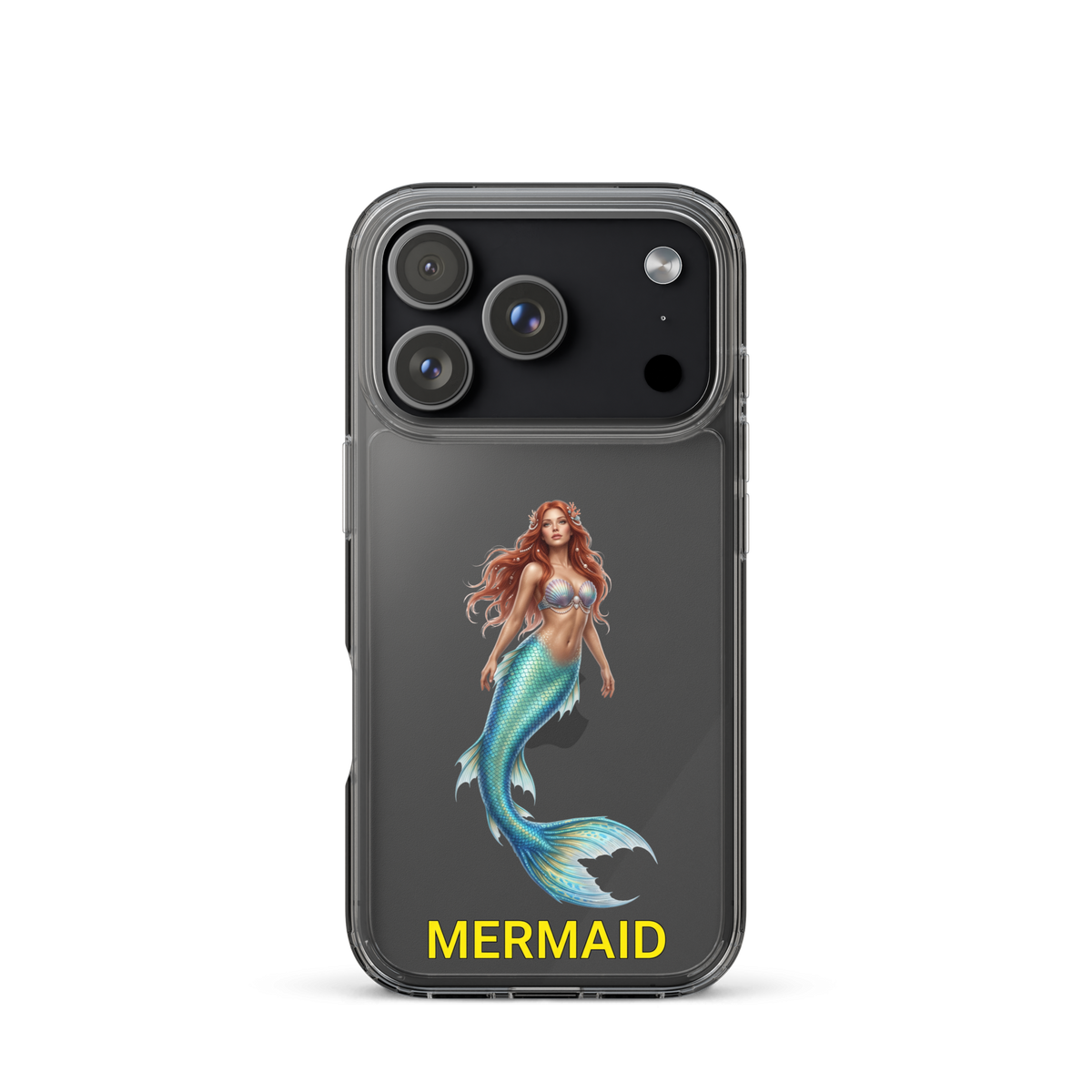 Mermaid Clear Case for iPhone®