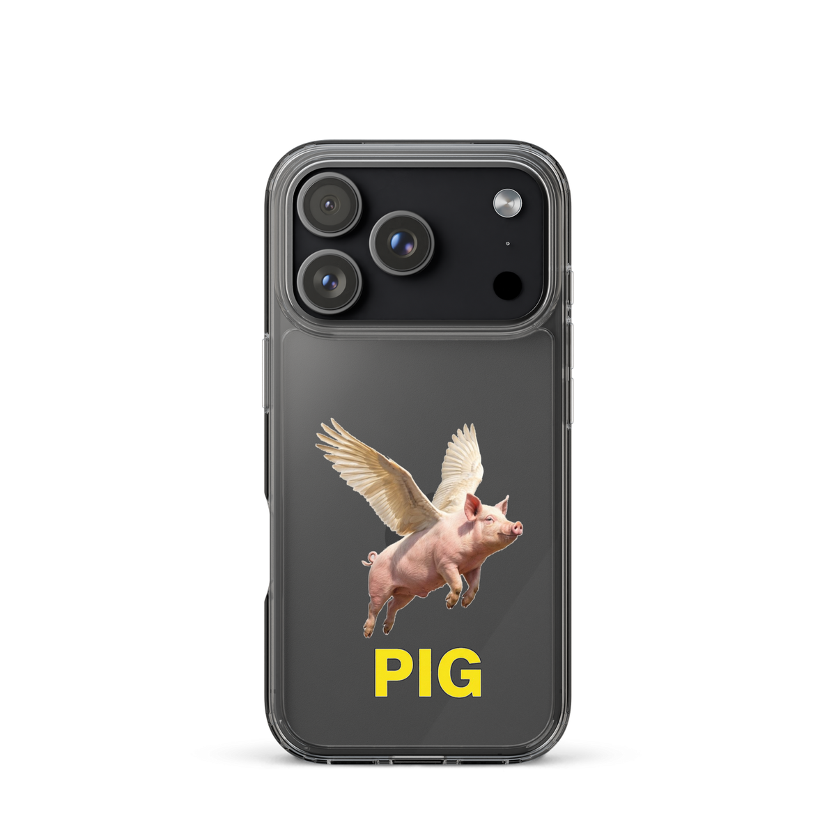 Flying Pig Clear Case for iPhone®