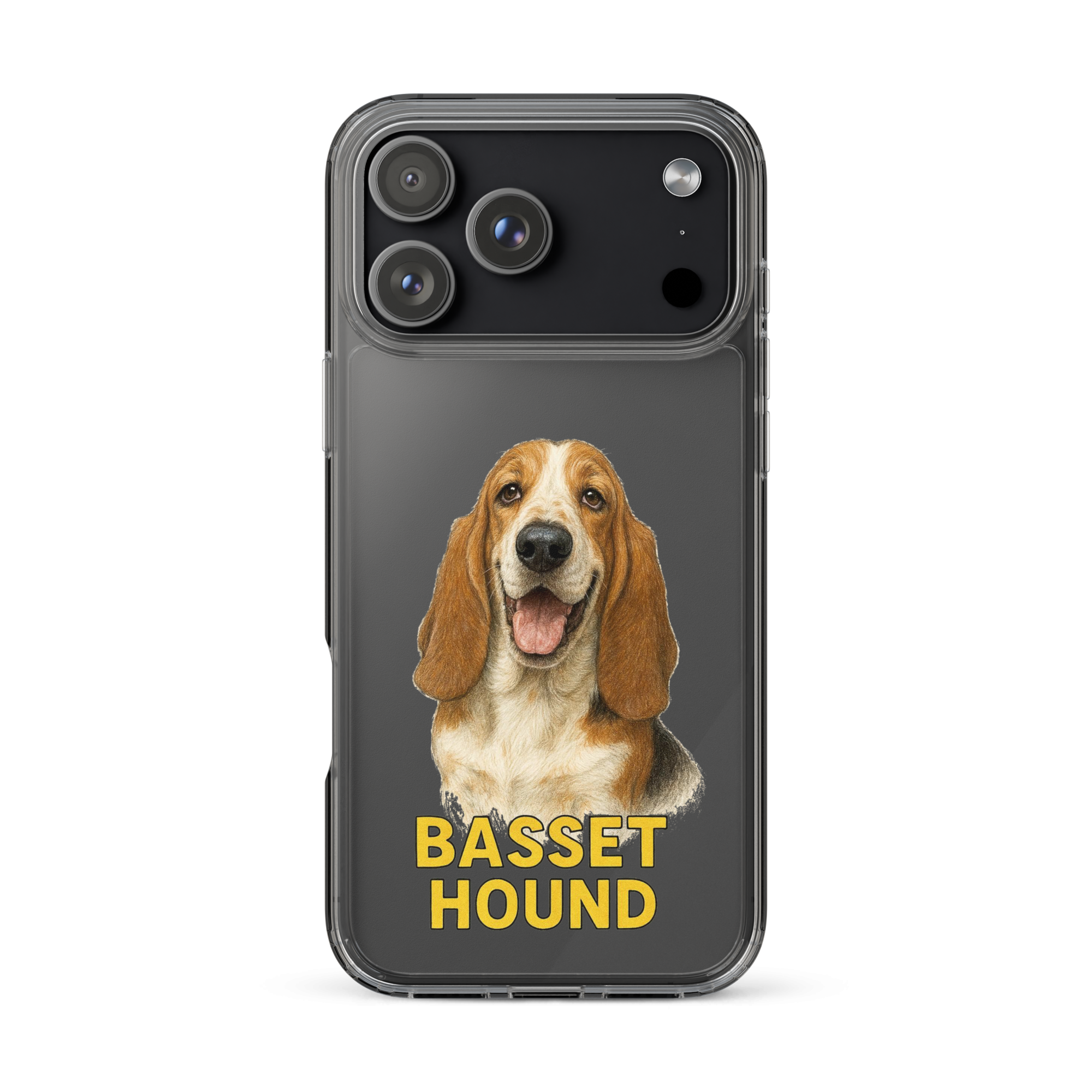 Basset Hound Clear Case for iPhone
