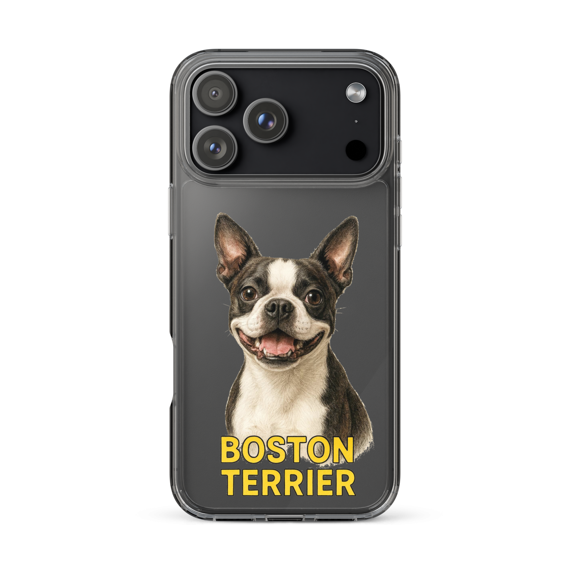 Boston Terrier Clear Case for iPhone
