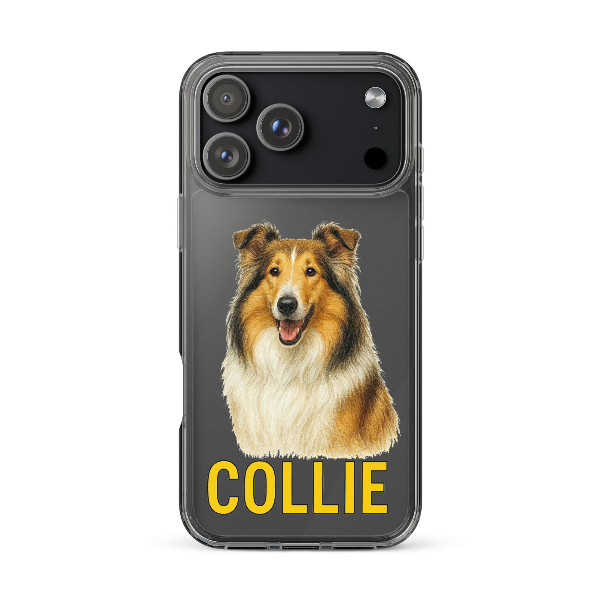 Collie Clear Case for iPhone