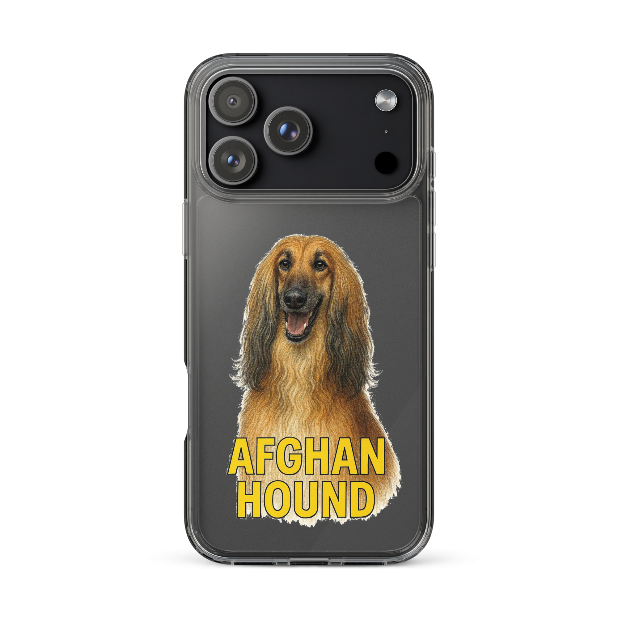 Afghan Hound Clear Case for iPhone