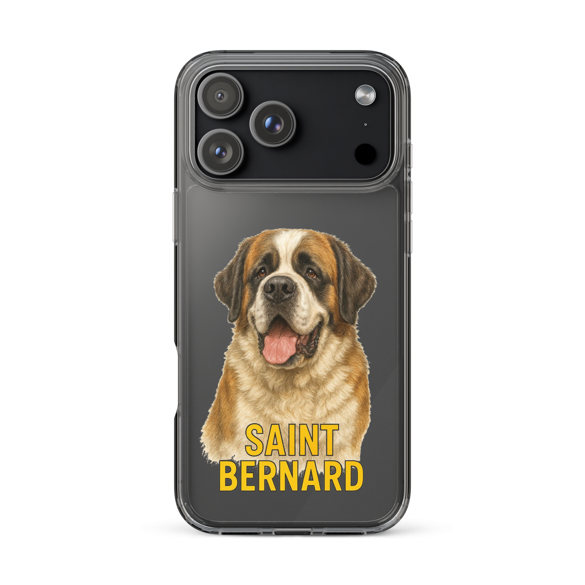 Saint Bernard Clear Case for iPhone