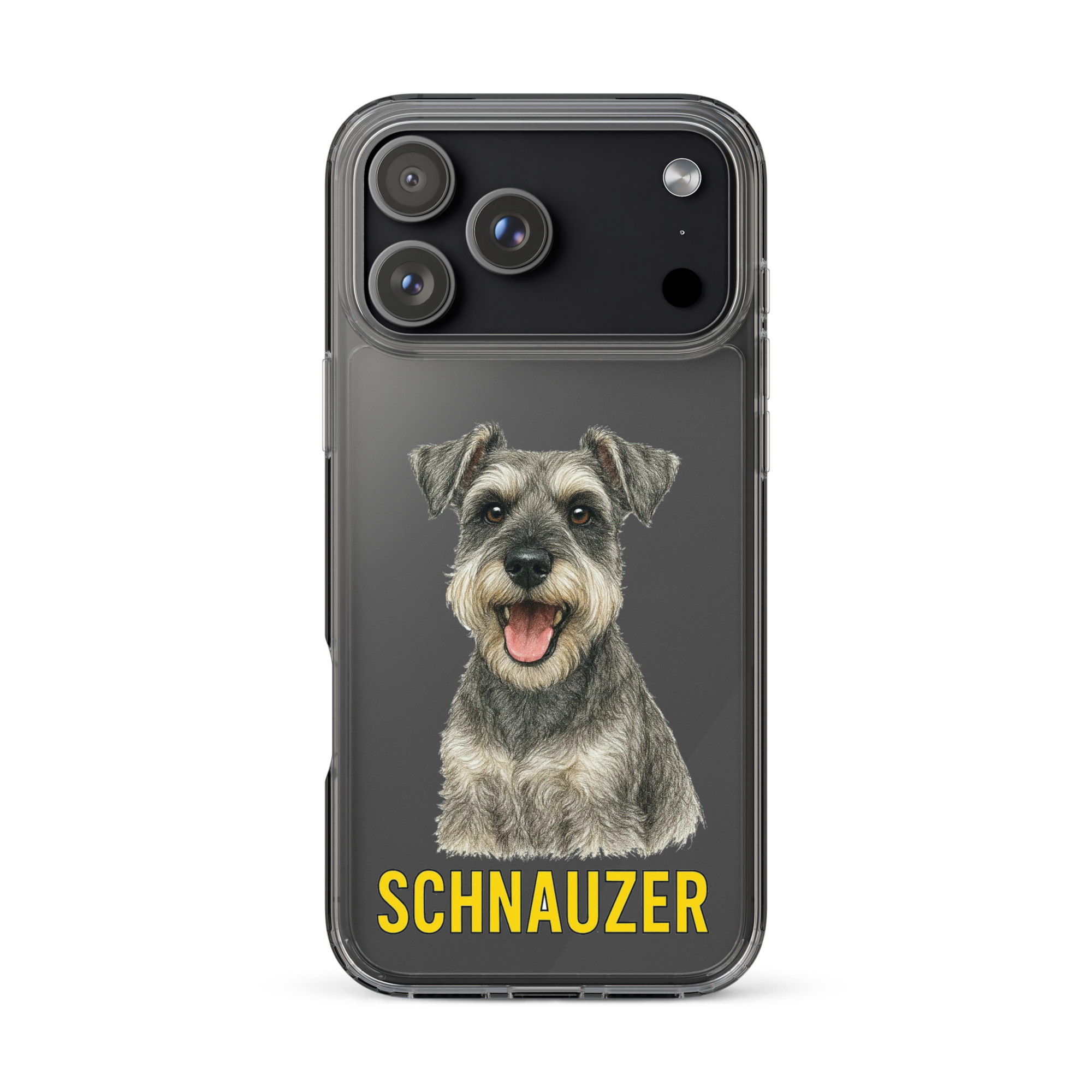 Schnauzer Clear Case for iPhone