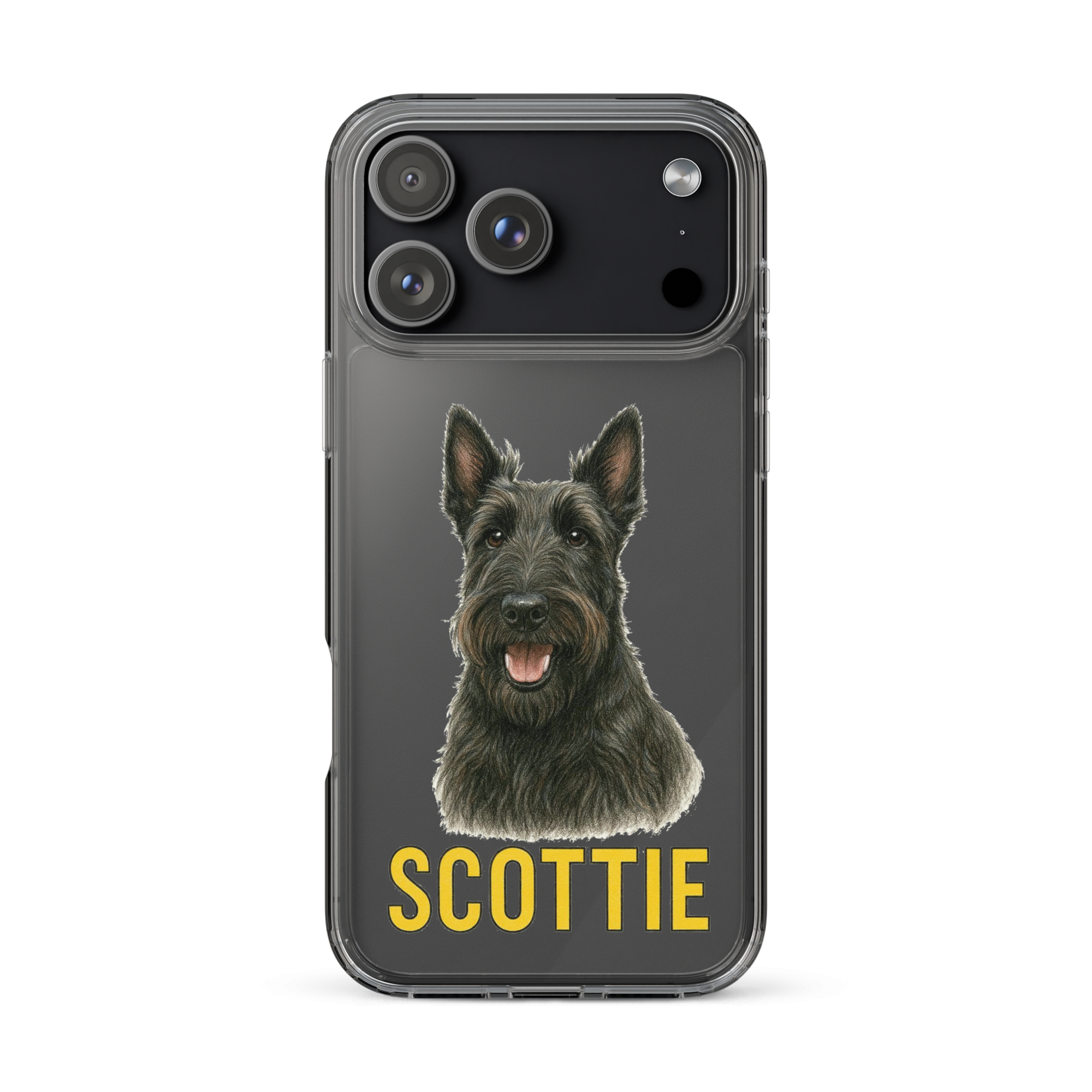 Scottie Clear Case for iPhone