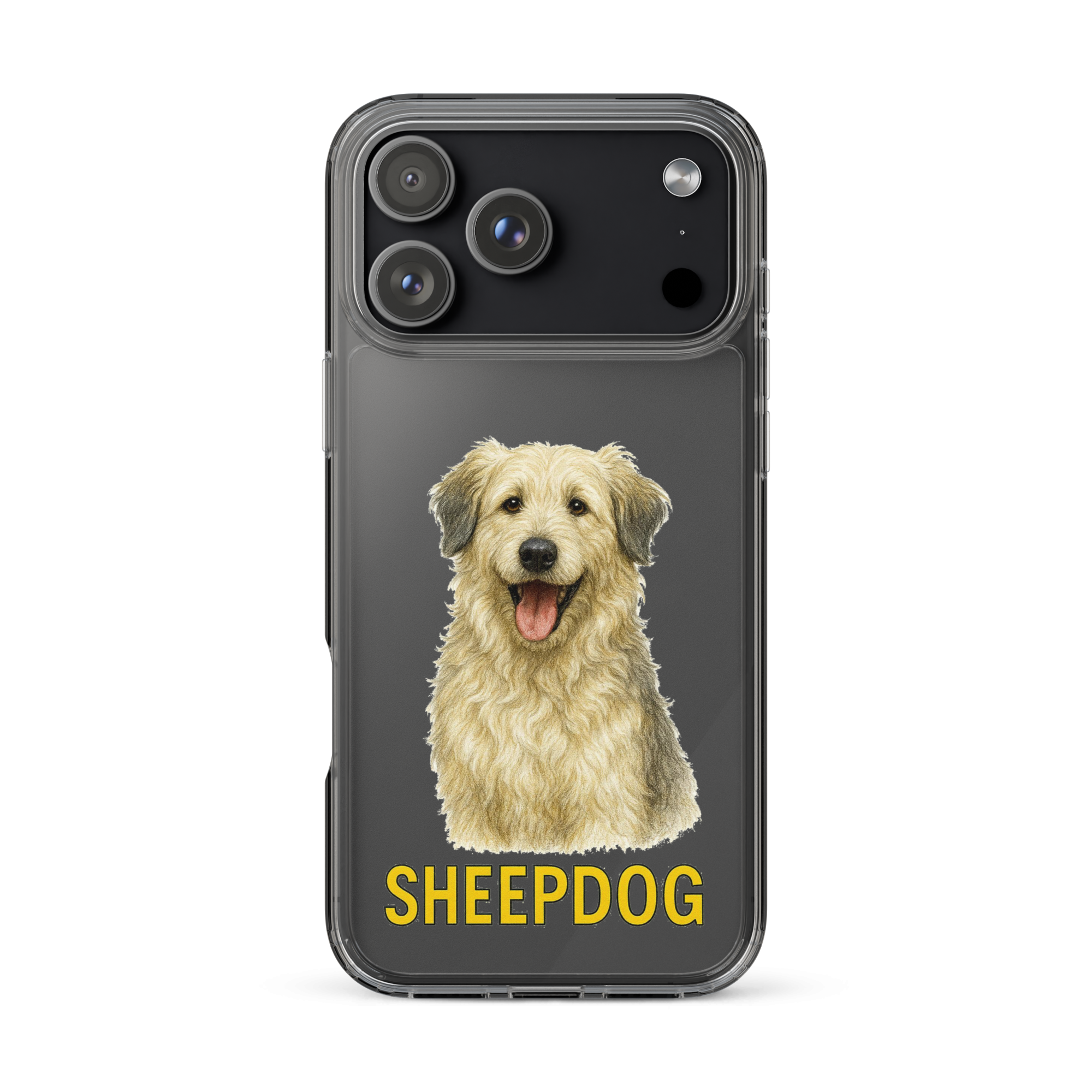 Sheepdog Clear Case for iPhone