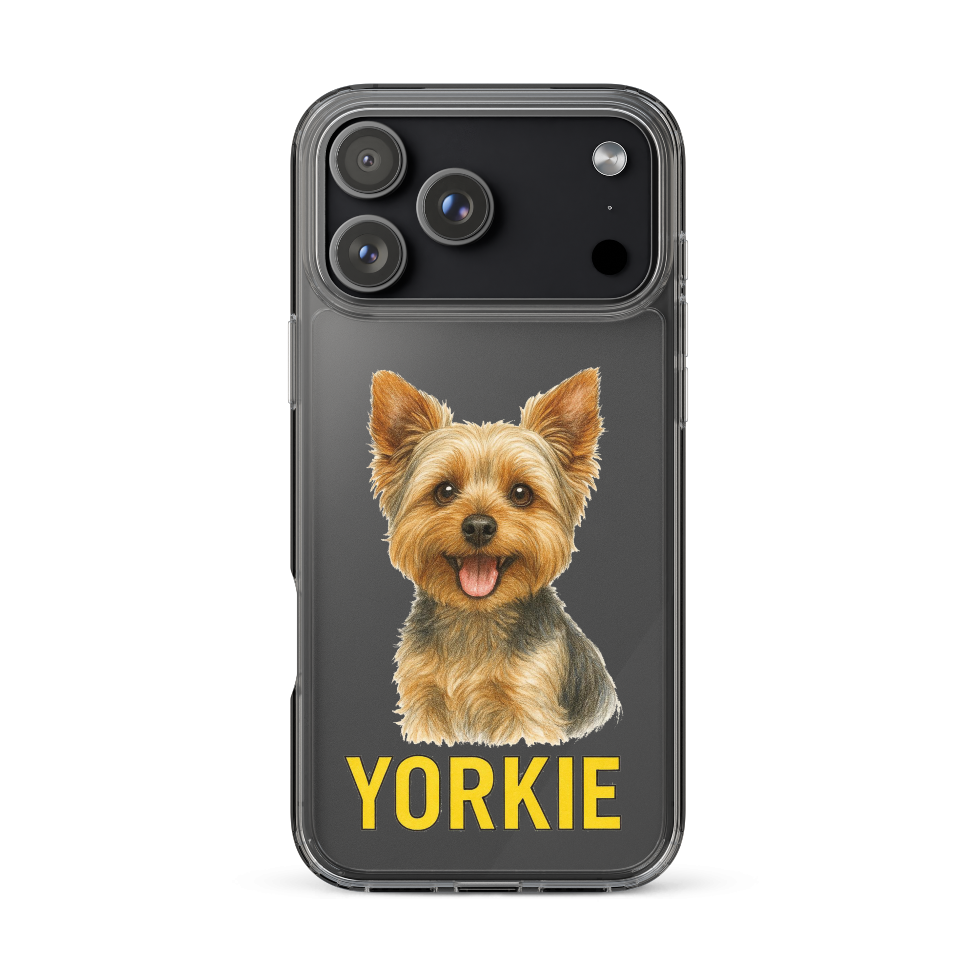 Yorkie Clear Case for iPhone