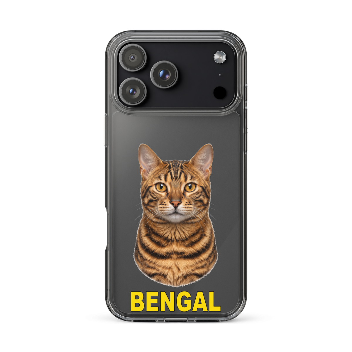 Bengal Cat Clear Case for iPhone®