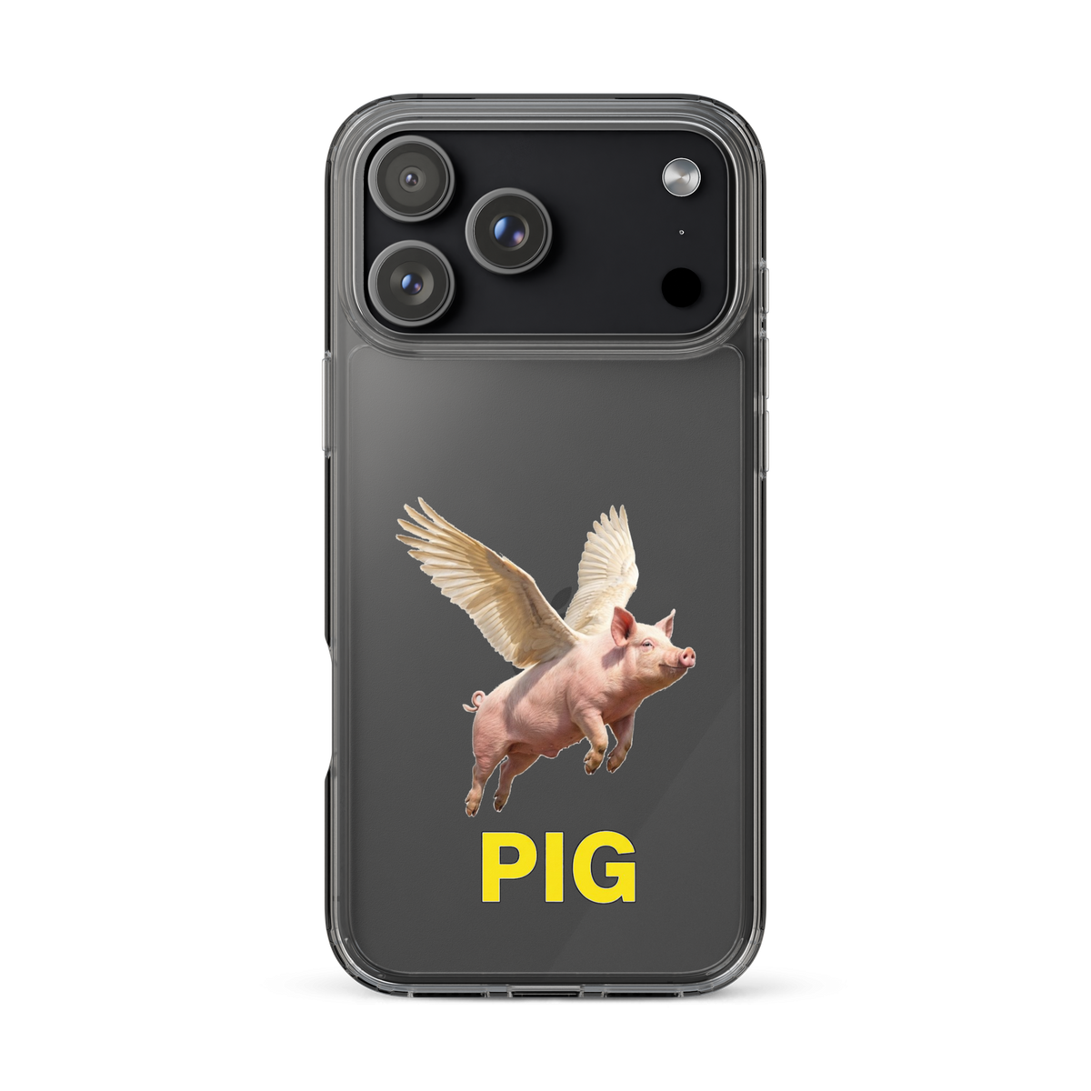Flying Pig Clear Case for iPhone®