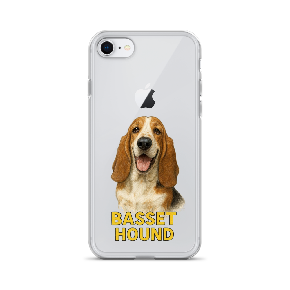 Basset Hound Clear Case for iPhone