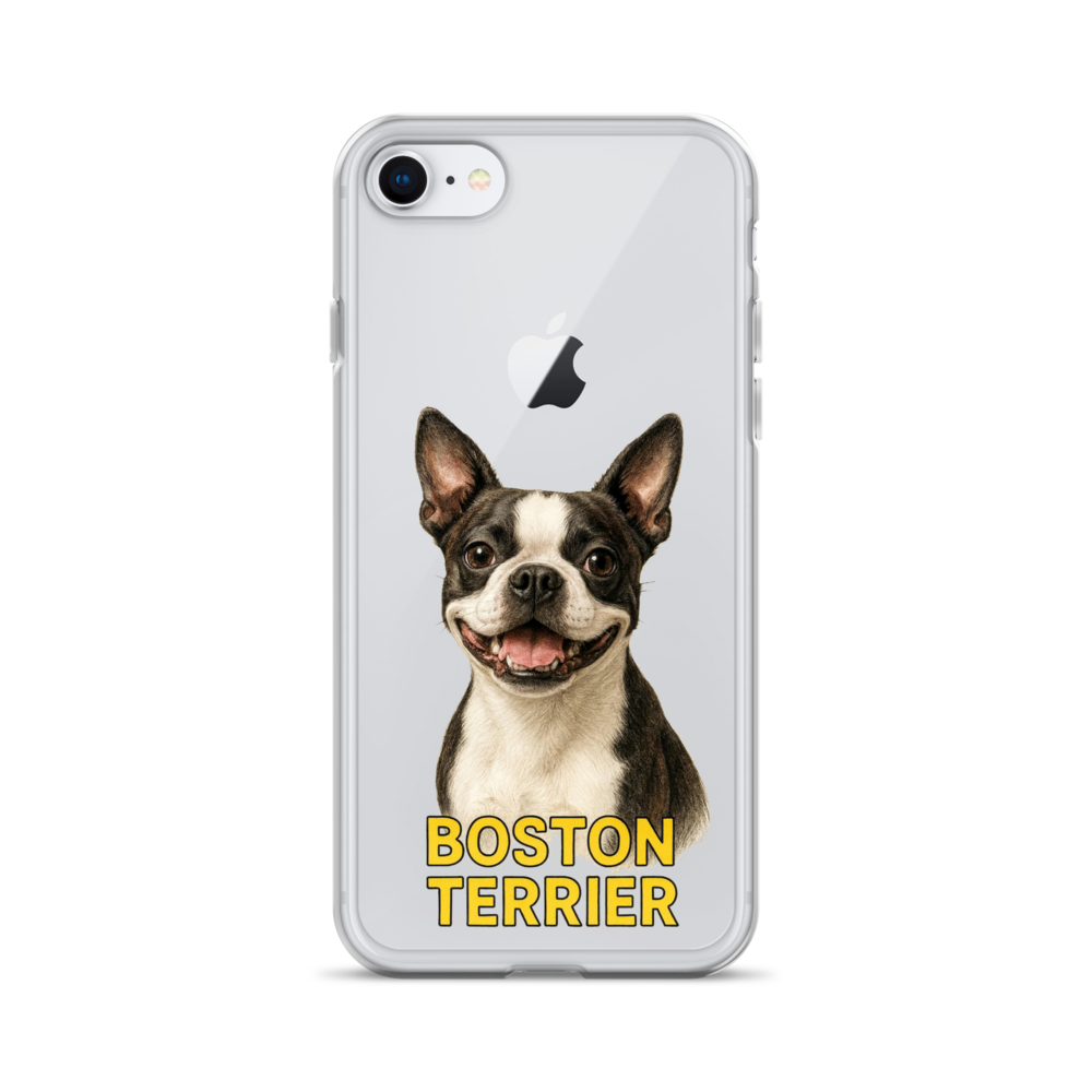 Boston Terrier Clear Case for iPhone