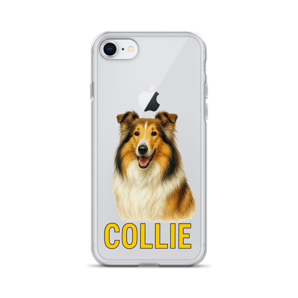 Collie Clear Case for iPhone