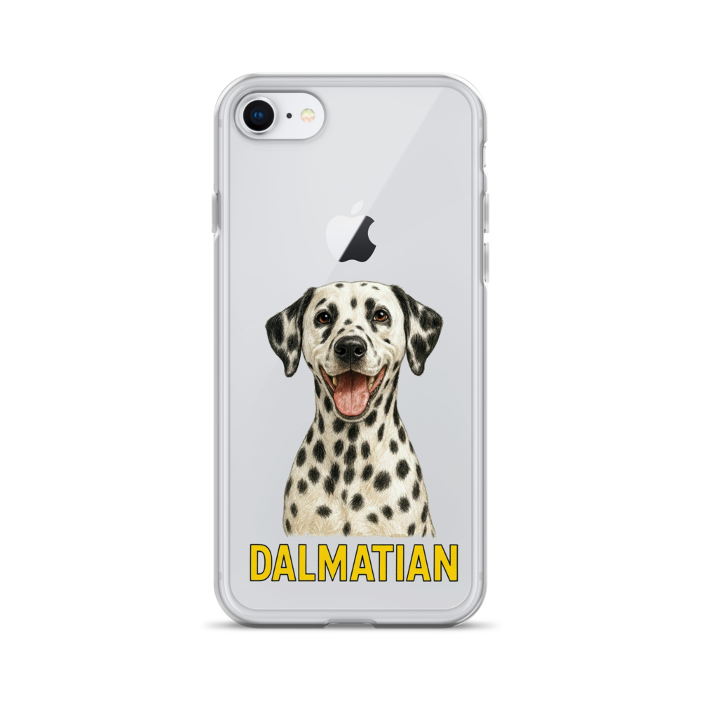 Dalmatian Clear Case for iPhone
