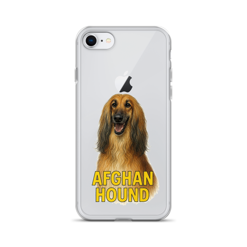 Afghan Hound Clear Case for iPhone