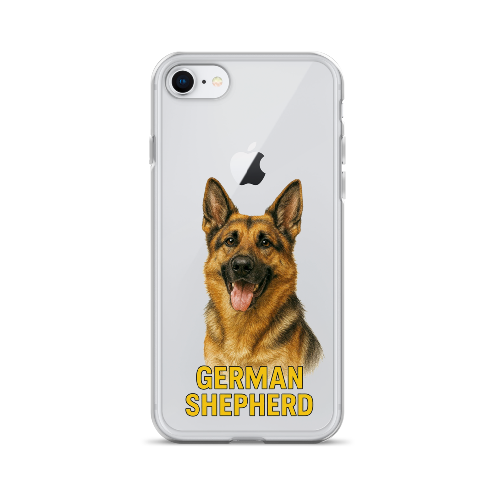 German Shepherd Clear Case for iPhone