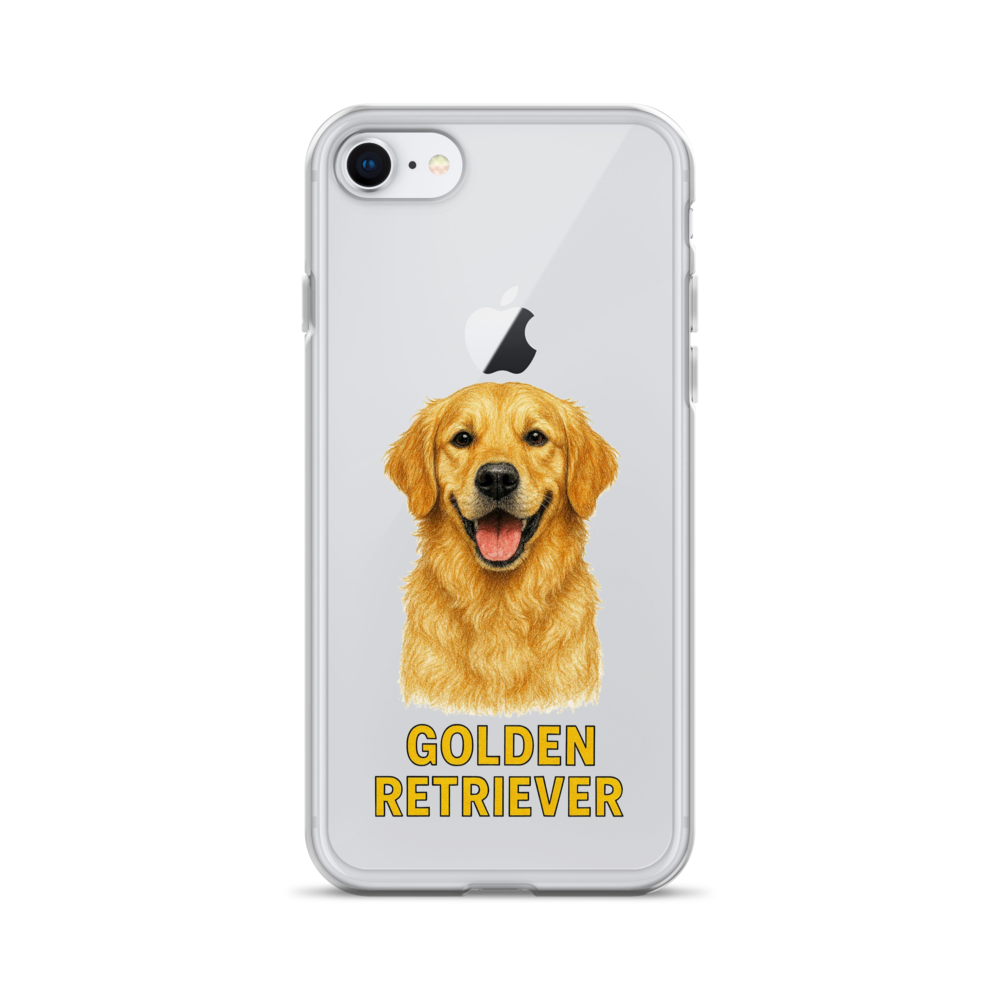 Golden Retriever Clear Case for iPhone
