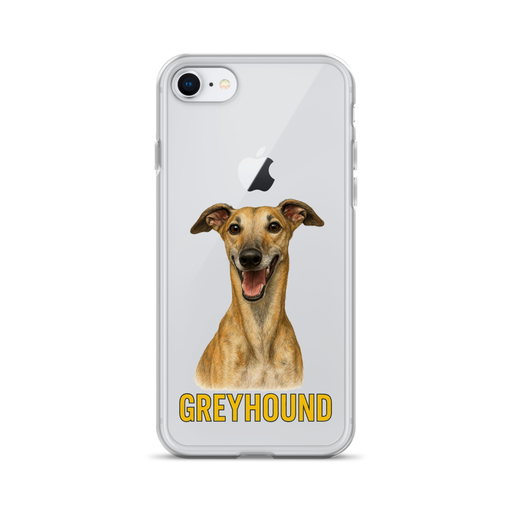 Greyhound Clear Case for iPhone