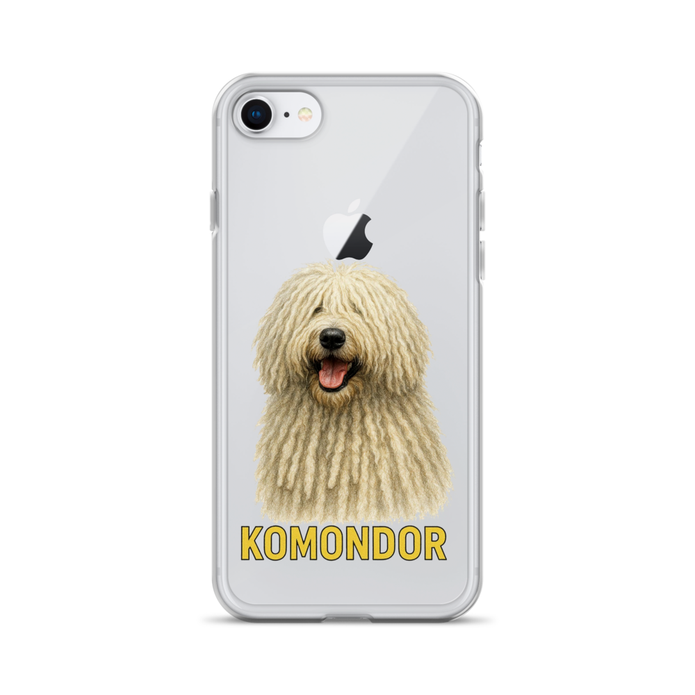 Komondor Clear Case for iPhone