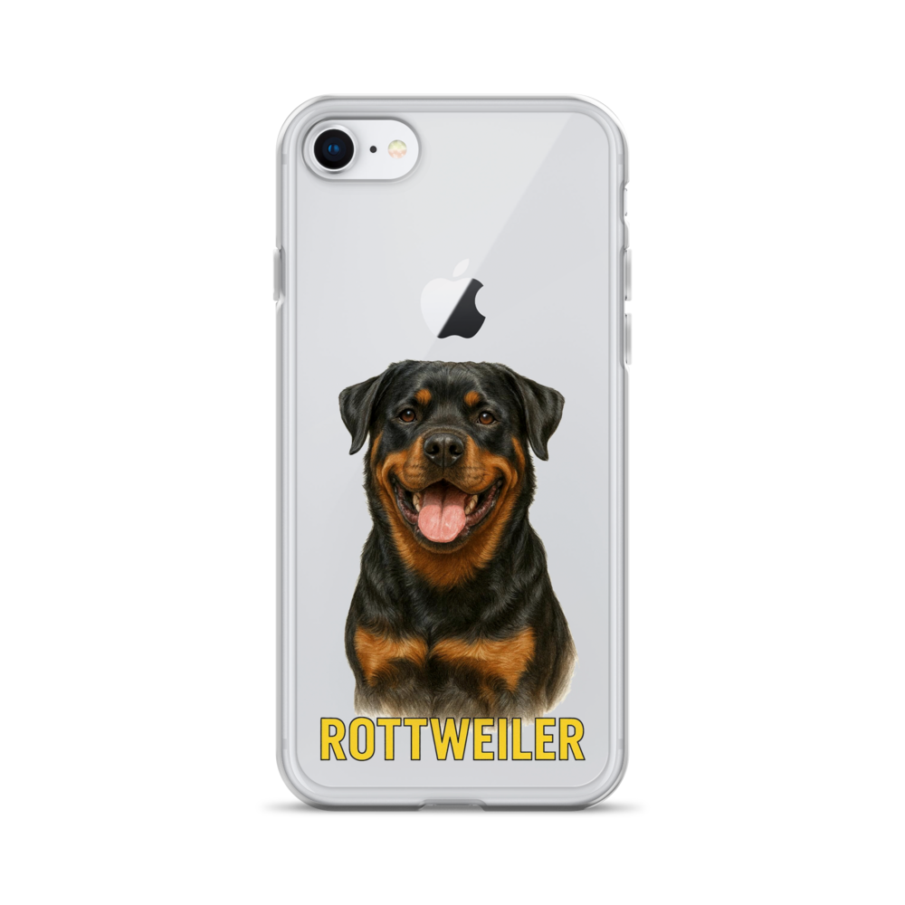 Rottweiler Clear Case for iPhone