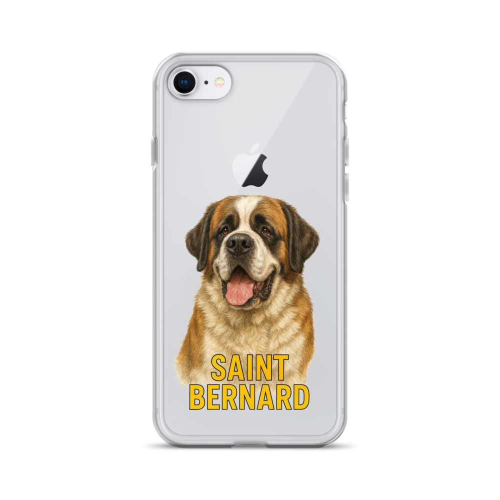 Saint Bernard Clear Case for iPhone