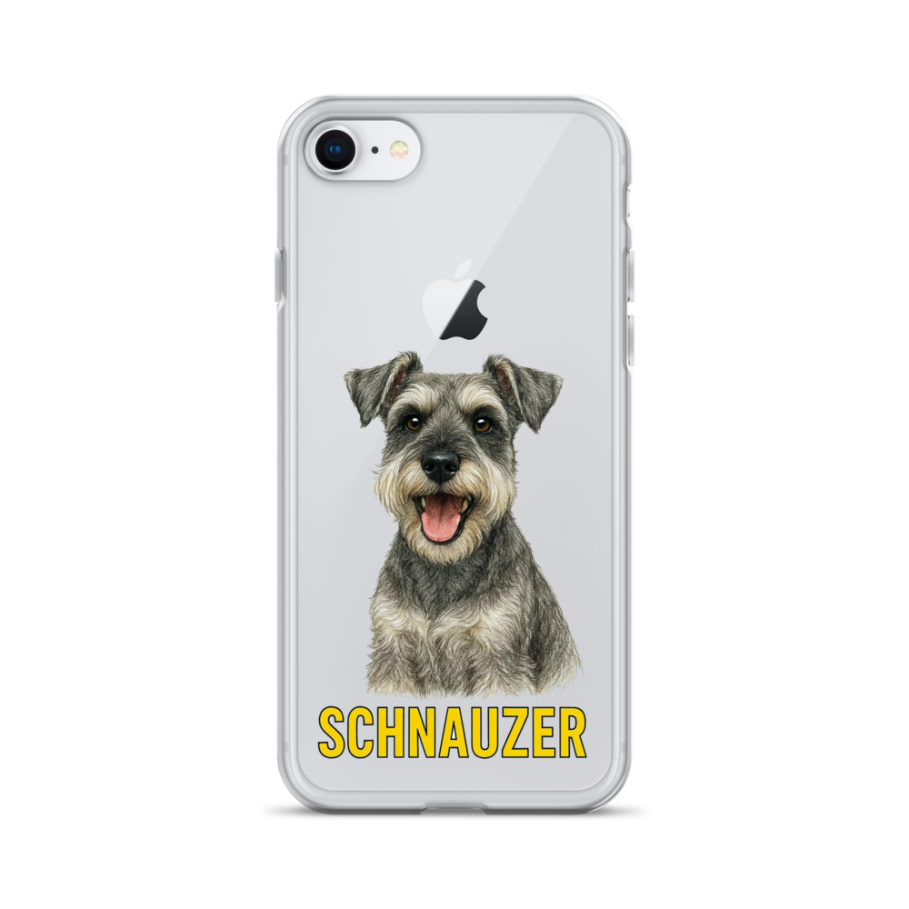 Schnauzer Clear Case for iPhone