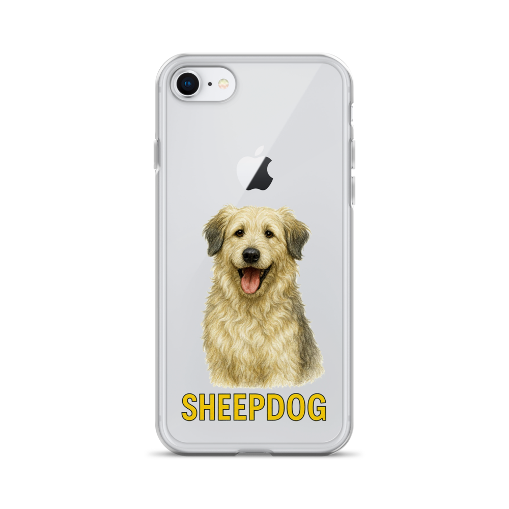 Sheepdog Clear Case for iPhone