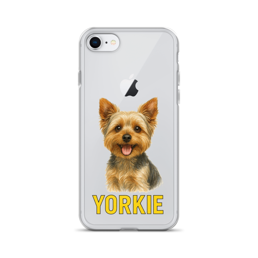 Yorkie Clear Case for iPhone