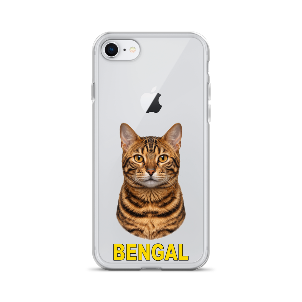 Bengal Cat Clear Case for iPhone®