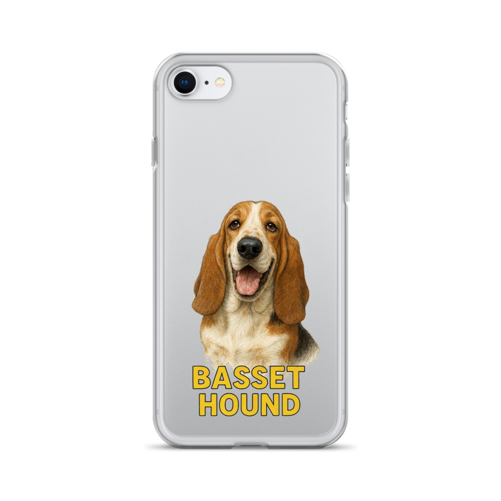 Basset Hound Clear Case for iPhone