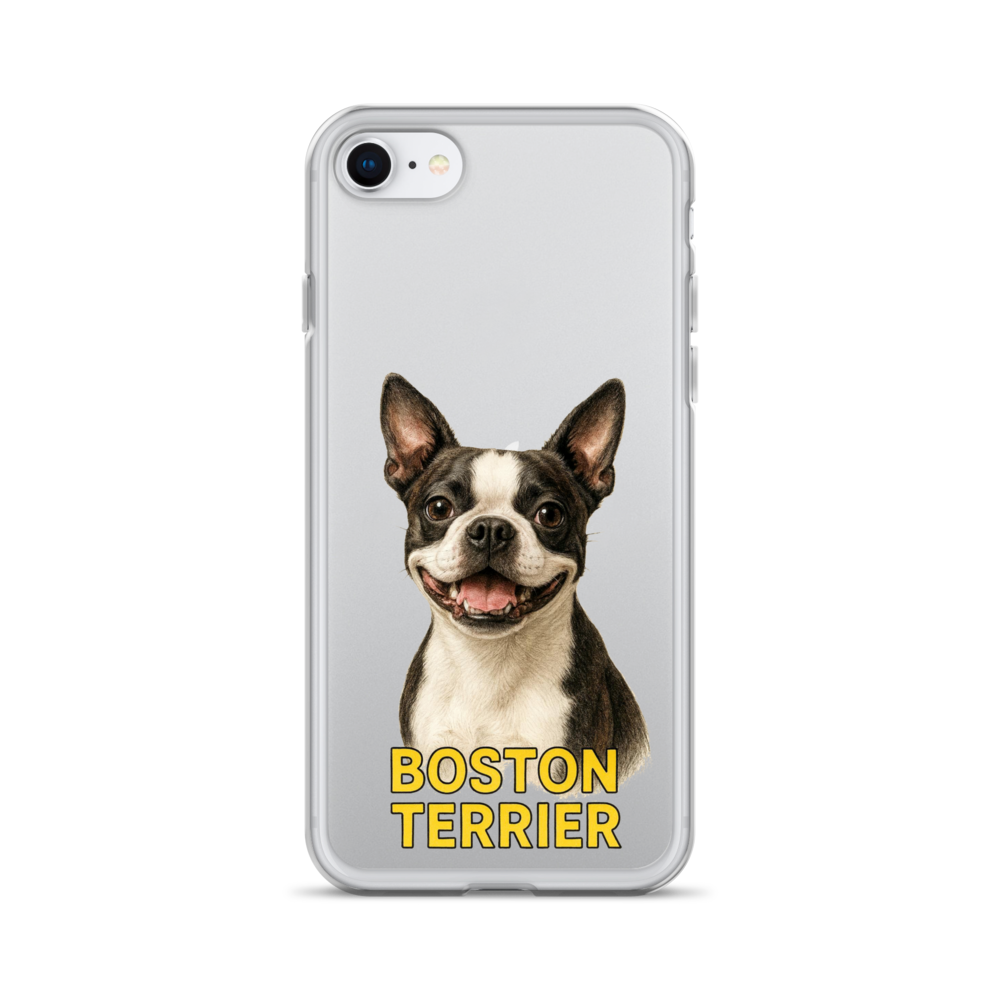 Boston Terrier Clear Case for iPhone