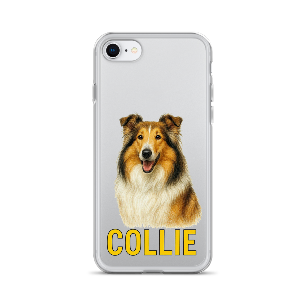 Collie Clear Case for iPhone