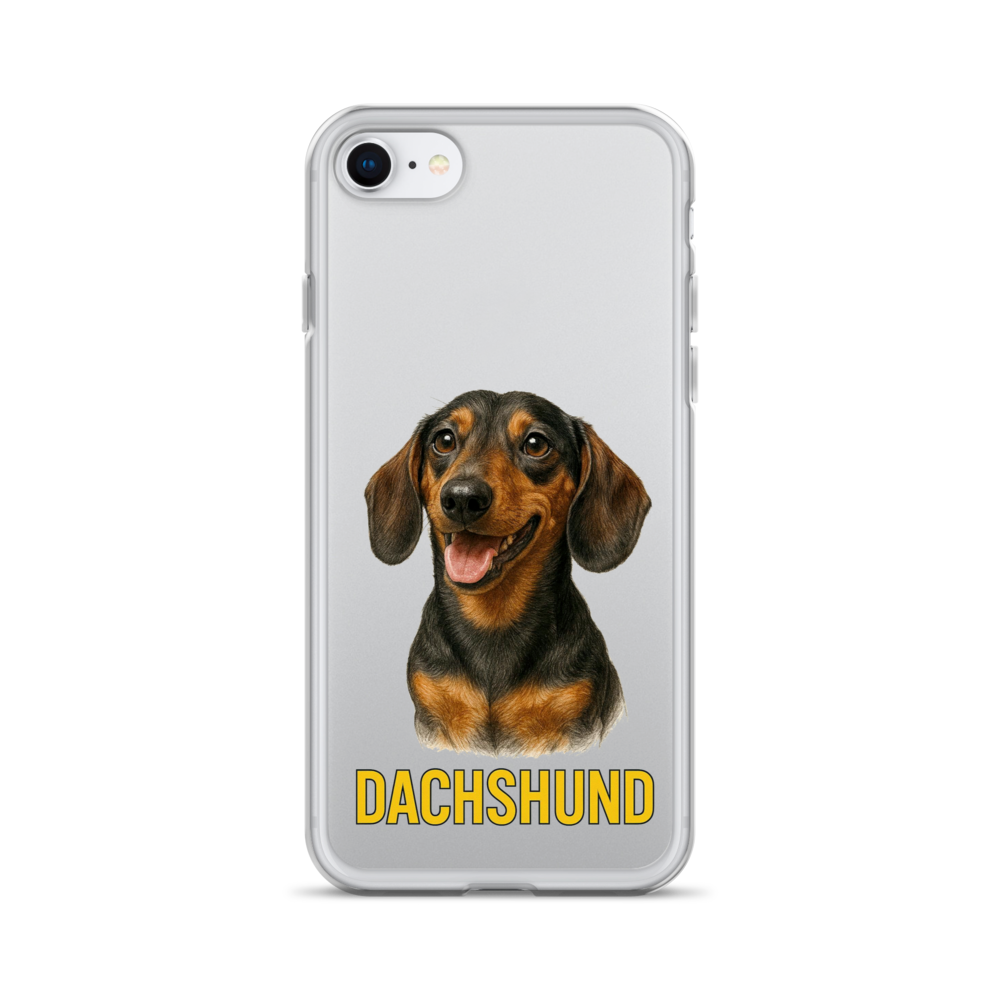 Dachshund Clear Case for iPhone