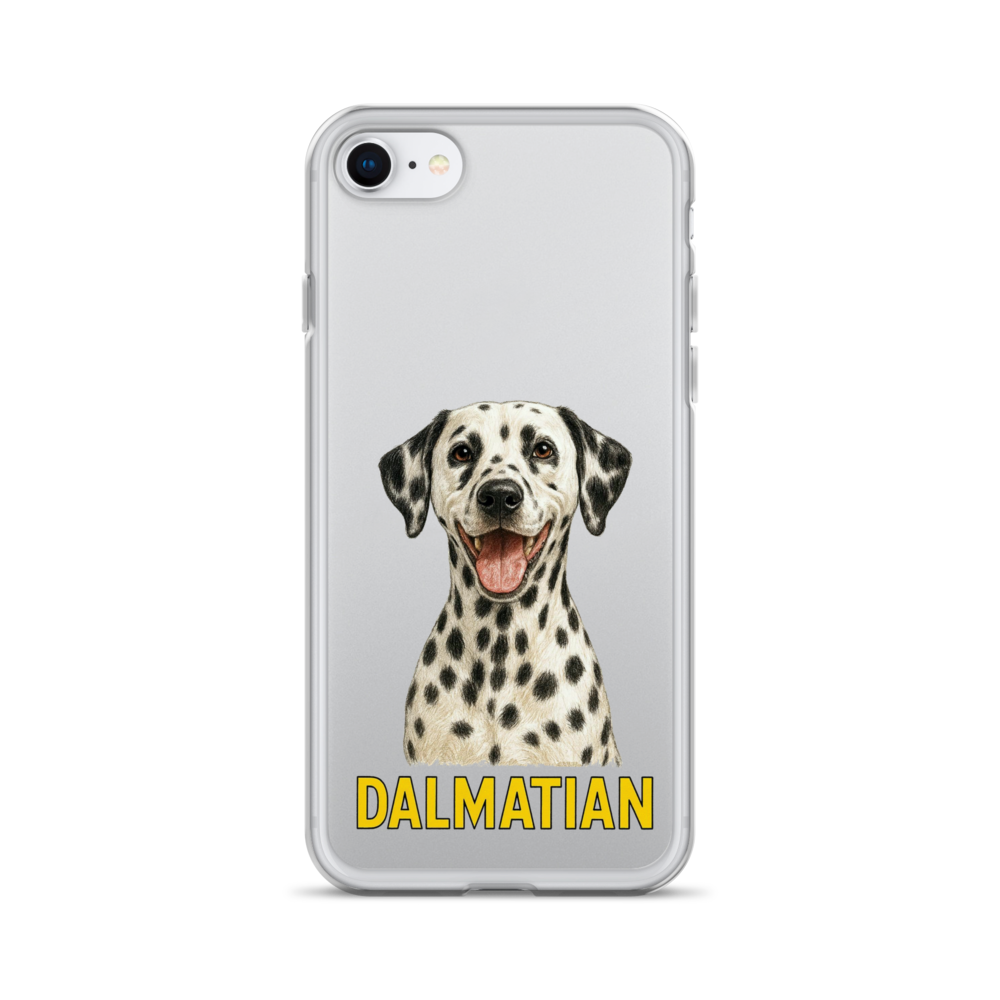 Dalmatian Clear Case for iPhone
