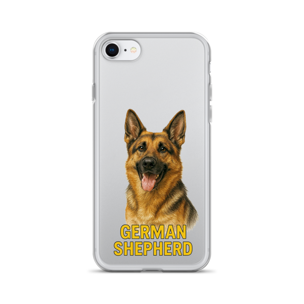 German Shepherd Clear Case for iPhone