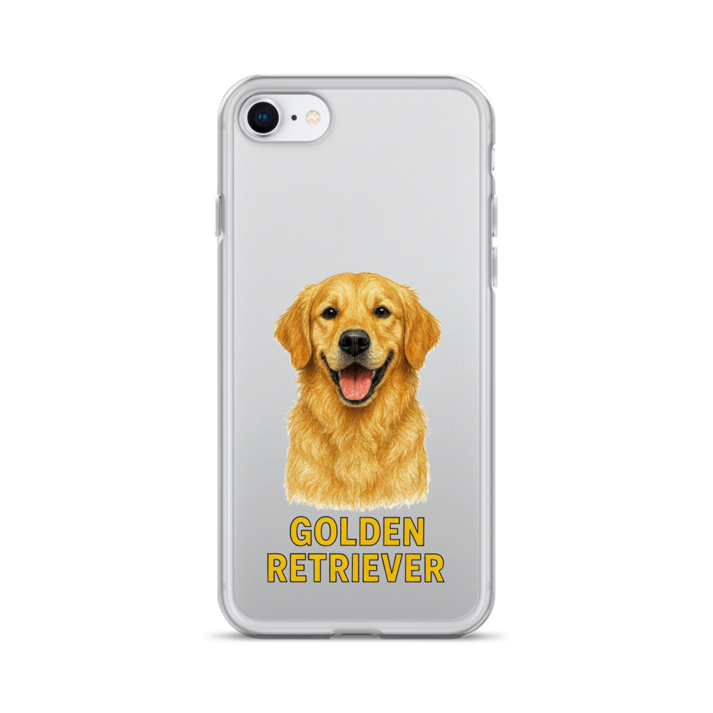 Golden Retriever Clear Case for iPhone