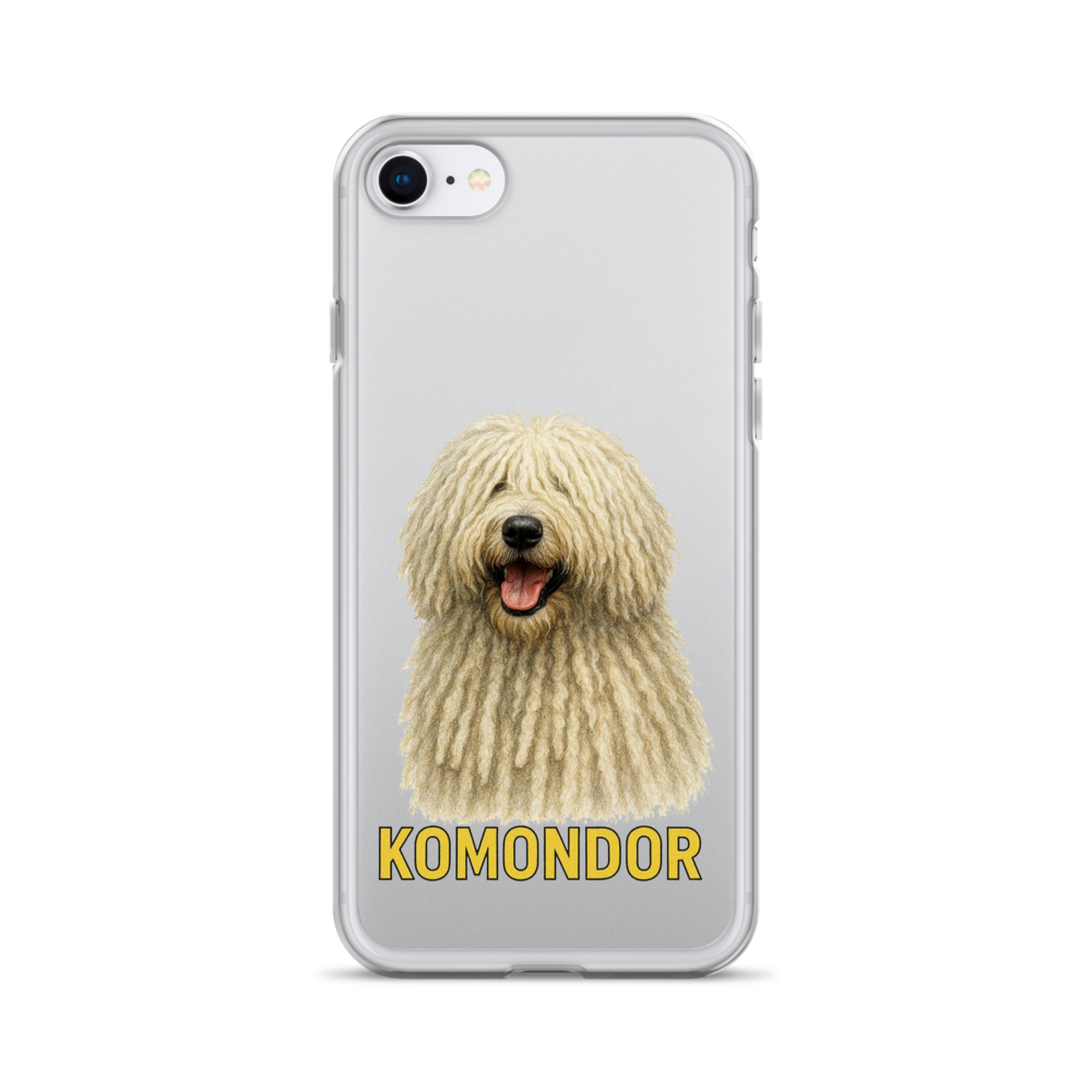 Komondor Clear Case for iPhone