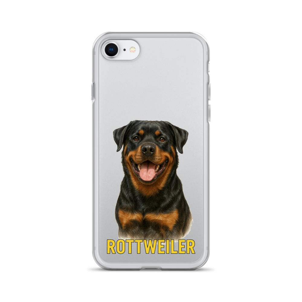 Rottweiler Clear Case for iPhone