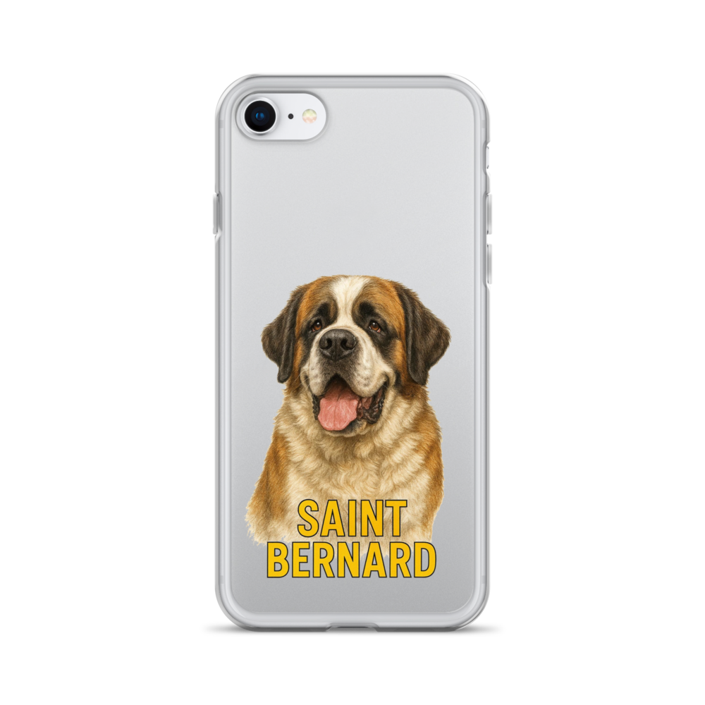 Saint Bernard Clear Case for iPhone