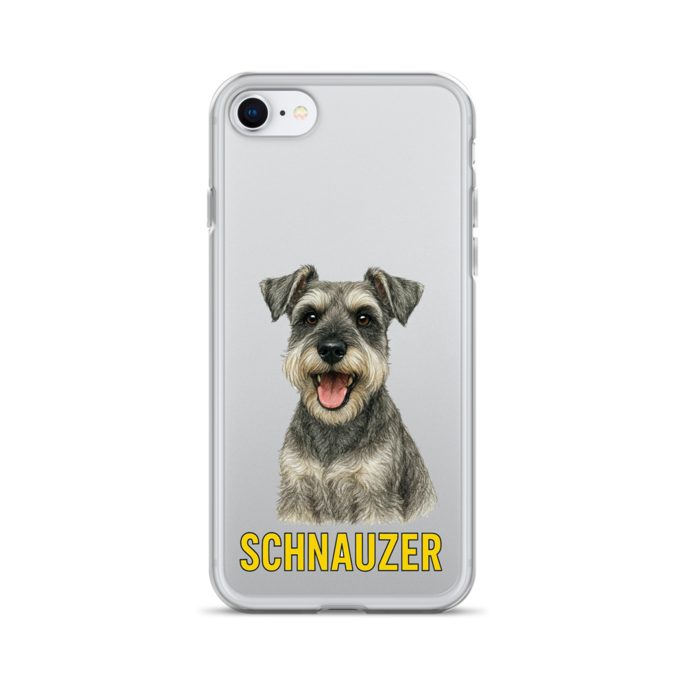 Schnauzer Clear Case for iPhone