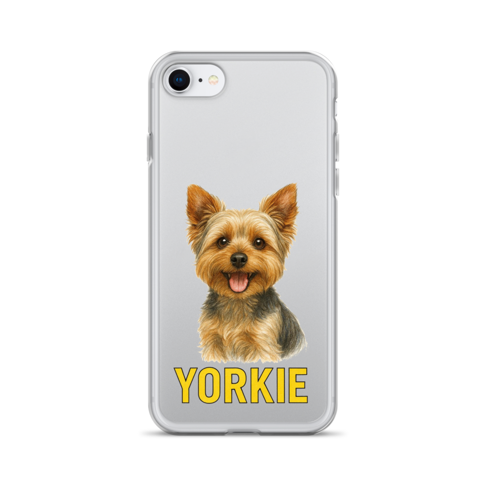 Yorkie Clear Case for iPhone