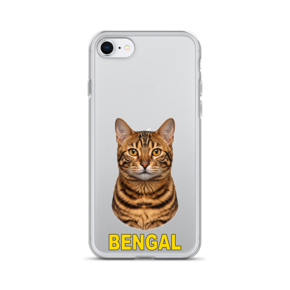 Bengal Cat Clear Case for iPhone®