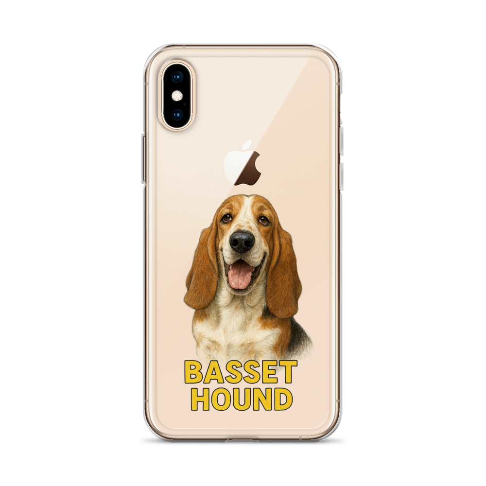 Basset Hound Clear Case for iPhone