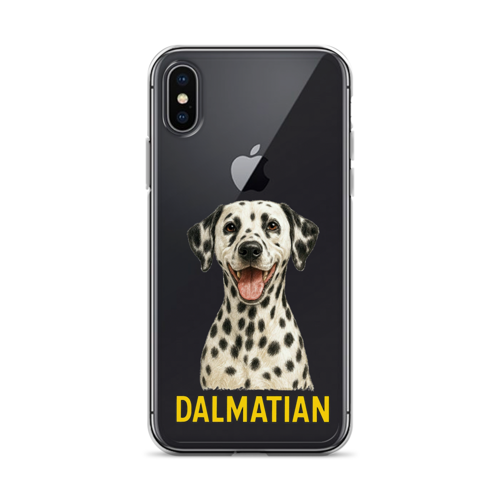 Dalmatian Clear Case for iPhone