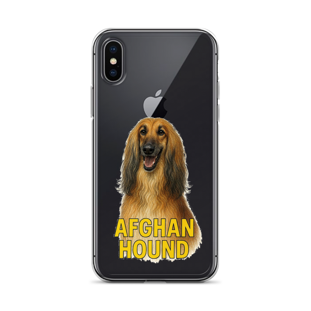 Afghan Hound Clear Case for iPhone