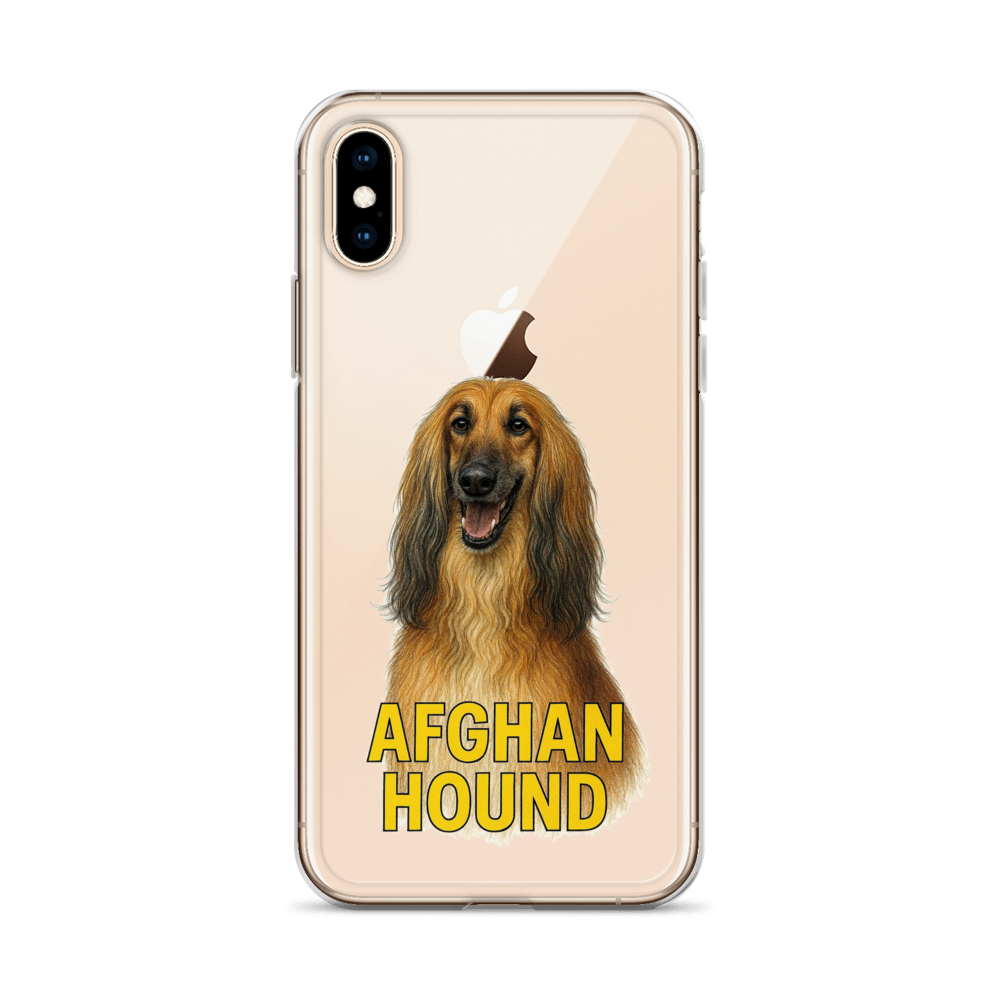 Afghan Hound Clear Case for iPhone