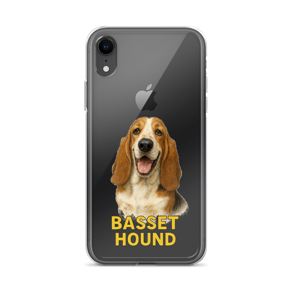 Basset Hound Clear Case for iPhone